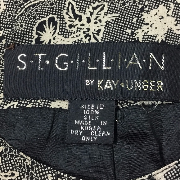 Vintage St. Gillian by Kay Unger Silk Crop Jacket - Picture 5 of 8